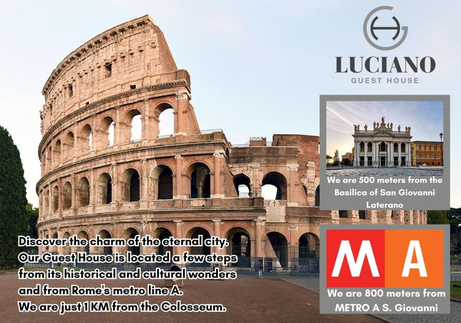 Luciano Laterani Guest House Roma Eksteriør bilde